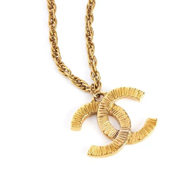 Authentic CHANEL Necklace, Vintage Chanel Necklace, Chanel CC Necklace - Picture 4 of 10